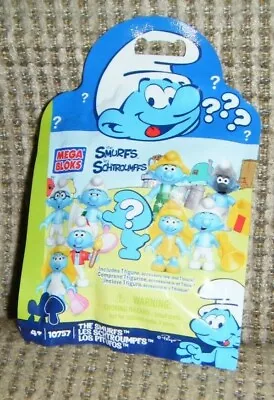 2013 MYSTERY SMURF PACK Mega Bloks The Smurfs 10757 Factory Sealed  • $5.99