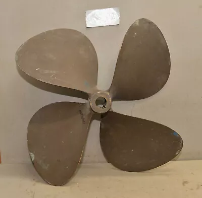 Brass Prop 22 RH 22 Collectible Boat Propeller Four Blade Vintage 29 Lbs  P2 • $619.99