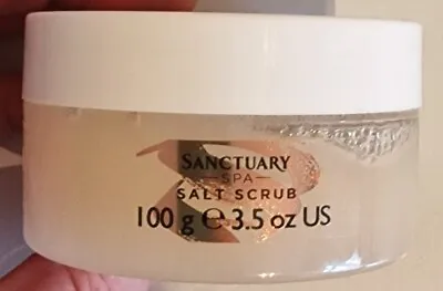 Sanctuary Spa Salt Scrub Jojoba Coconut & Almond Oils 100g  • £3