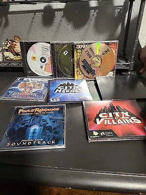 Lot Of 8 Vintage PC CD-ROM Computer Video Games • $9