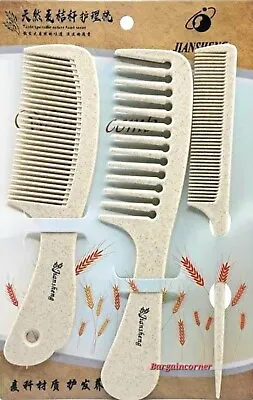 Hair Comb Set Hair Styling Combs Afro Combs Detangling Design All Type Hair's  • £2.98