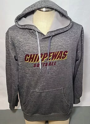 Adidas Climawarm Central Michigan Chippewas Softball Hooded Sweatshirt M Used  • $14.95