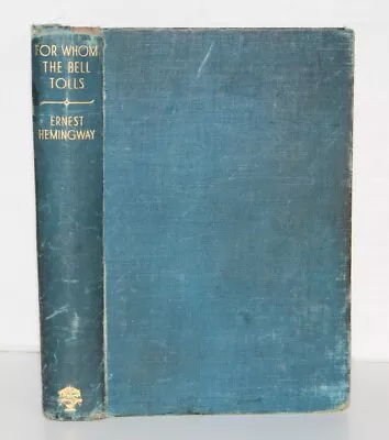 £14.99 • Buy Hemingway 1941 For Whom The Bell Tolls Jonathan Cape