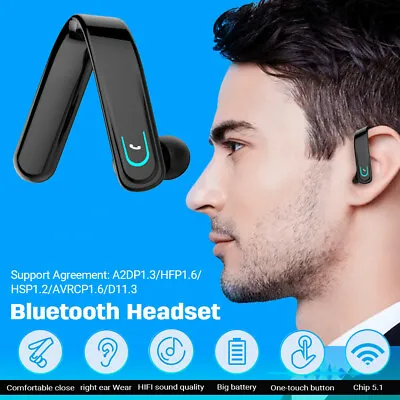 £11.79 • Buy Car Sports Wireless Bluetooth 5.1 Headphones Earphones Earbud Earpiece Handsfree