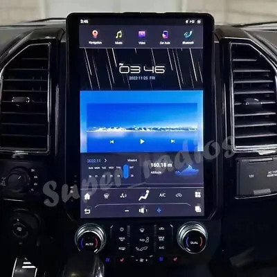 Android 11 Vertical 2K Screen Radio For Ford F150 F250 F350 F450 F550 2015-2022 • $899