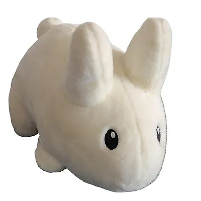Large Kozik Kidrobot White Labbit Mustache Plush 14 Inch Rabbit Stuffed Animal • $30