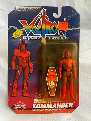 1984 Panosh Place Voltron  DOOM COMMANDER  4  Action Figure In Blister Pack • $119.95