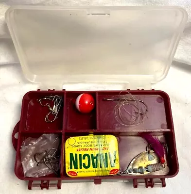 Vintage Fishing Supplies In Small Plastic Box • $3