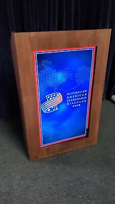 $2550 • Buy Digital Podium - Portable 4K Collapsible Lectern Churches Conference & Centers 