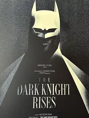 Olly Moss - The Dark Knight Rises - Mondo - Batman • £120