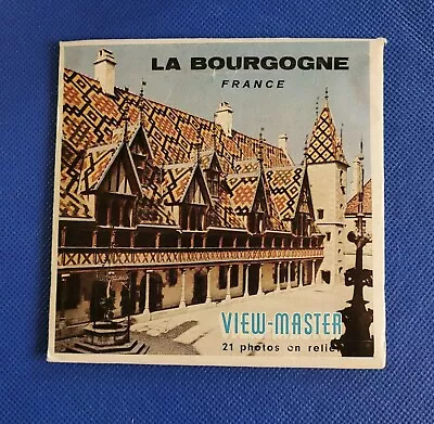 Scarce Sawyer's C180 La Bourgogne Burgundy France View-master 3 Reels Packet • $59