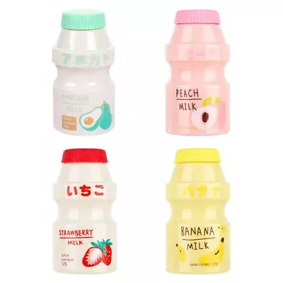 Fashion Sports Outdoor Shaker Bottle Plastic Yakult Shape Travel Tea Cup • $14.21