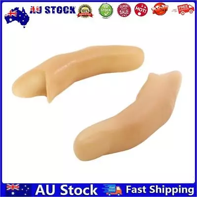 AU Novelty Simulation Finger Sleeve Long Thumb Fake Finger Magic Props (Soft) • $7.49
