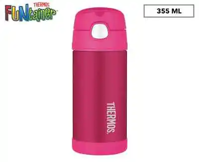 $22.49 • Buy Thermos Funtainer Drink Bottle Kids Vacuum Flask Jar Straw Children Free Shiping