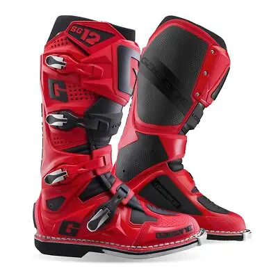 Gaerne SG12 Red/Black Adult MX Boots Motocross Off-Road Enduro Quad • £449.10