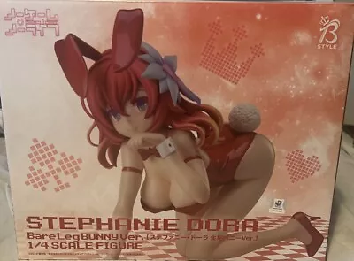 FREEing No Game No Life Stephanie Dora Bare Leg Bunny Ver 1/4 Scale Figure Anime • £120