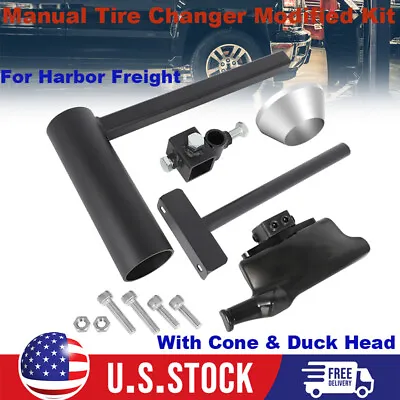 Manual Tire Changer Modified LITE (with Cone) - Upgrade Attachment Duck Head Kit • $120.99
