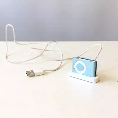 $99.95 • Buy Apple IPod Shuffle 2nd Gen Blue (1 GB) | Includes USB Sync Cable Dock