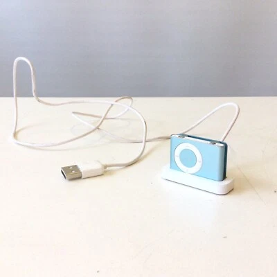 $99.95 • Buy Apple IPod Shuffle 2nd Gen Blue (1 GB) | Includes USB Sync Cable Dock