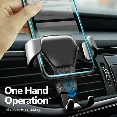 Universal Gravity Car Holder Mount Air Vent Stand Cradle For Mobile Cell Phone • $4.79