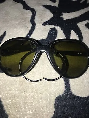 Vtg 70-80s Action Optics Sunglasses Japan Made Yellow Lens Glacier Mountaineer • $49.99