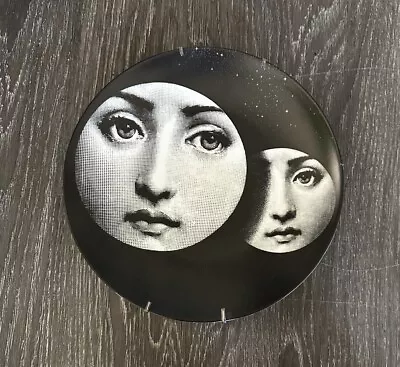 Piero Fornasetti Tema E Variazoni N. 150 Porcelain Plate 10” • $77