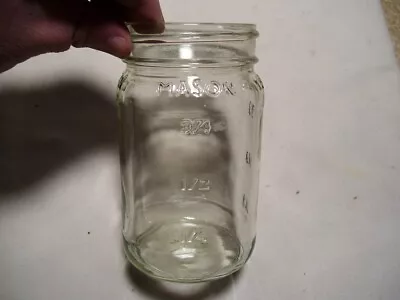 Vintage Kitchen Mason 1 Pint Measuring Canning Jar • $1.87