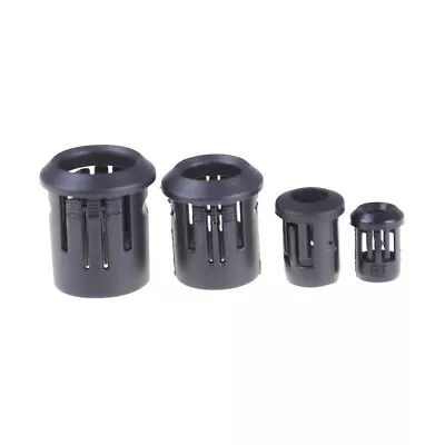 $5.87 • Buy 20x 3/5/8/10mm LED Plastic Lamp LED Light Diode Holder Black Clip Bezel MounE_RM