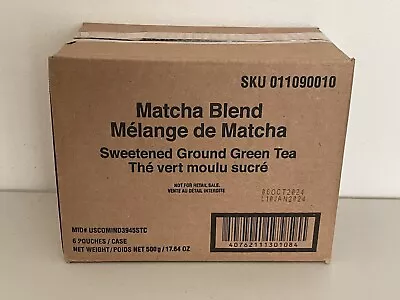 Starbucks Sweetened Matcha Powder | Box Of 6 Bags | BB: October 2024 • $79.99