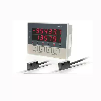 2 Axis Lcd Magnetic Optical Linear Displacement Scale Sensor Position Transducer • $112