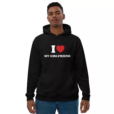 I Heart My Girlfriend Premium Eco Hoodie • $47