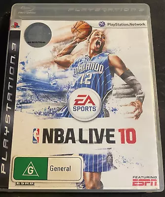 Nba Live 10 | Sony Ps3 + Manual | Au Seller | Pal | Us Import | • $52.95