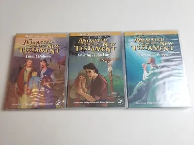 The Animated Stories From The New Testament DVDs Lot Of 3 Nest Entertainment • $24.95