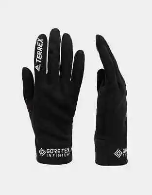 Adidas Terrex Gore-tex Gtx Waterproof Gloves - All Sizes - Black/white (gu7406) • £39.89