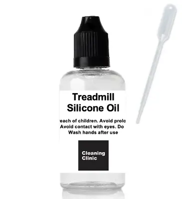 £4.99 • Buy Treadmill 100% Silicone Oil Lubricant Universal. Handy Dispensing Nozzle Bottle 