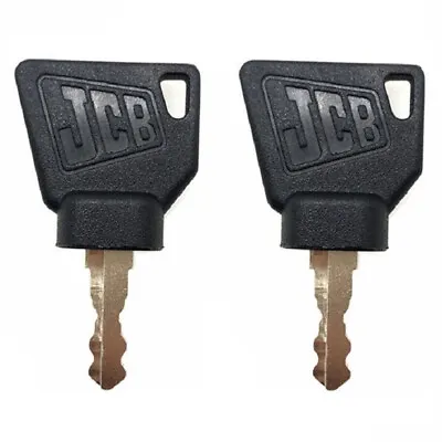 $6.75 • Buy (2) JCB Heavy Equipment Ignition Keys - Factory Original With OEM Logo 701/45501