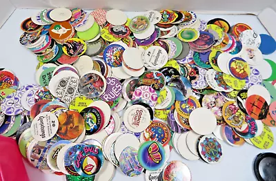 VTG Lot Of 400 + Pogs Milk Cap Mixed Lot • $59.99