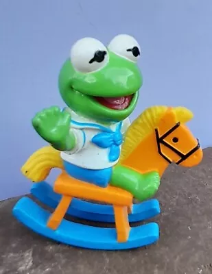 Muppet Babies Kermit The Frog On A Rocking Horse - 2004 Hungry Jack's Toy • $5