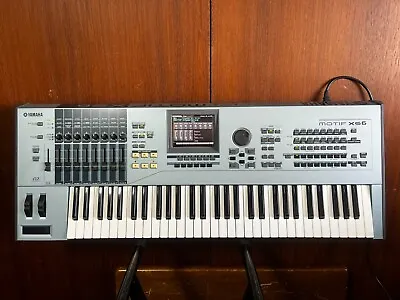 Yamaha MOTIF XS6 Music Production Synthesizer Workstation Keyboard W/ DIMM • $1040