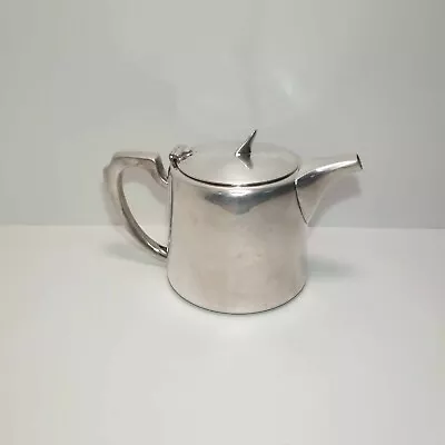 Antique Walker & Hall Sheffield Warranted Hard And Silver Soldered Teapot  63684 • £18