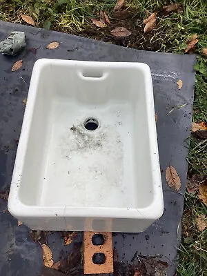 Belfast Basin/sink Porcelain Ideal Planter For The Garden • £30