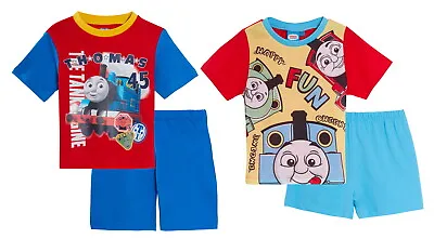 £6.95 • Buy Thomas And Friends Pyjamas  Thomas The Tank Engine Shortie Pjs Kids Outfit Set