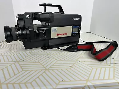 Vintage Sony Betamovie BMC-550 Movie Video Camera Betamax Camcorder UNTESTED • $106.99