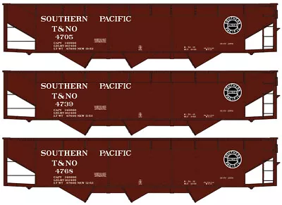 Accurail 8163 HO Scale Southern Pacific 70-Ton Offset Triple Hopper 3-Car Set • $85.40