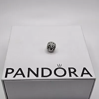 Genuine Pandora Openwork Vintage Letter O Alphabet Charm ALE S925 #791859CZ • £25