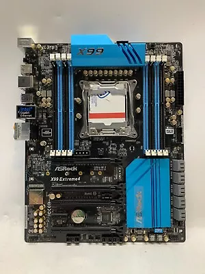 ASRock X99 Extreme4 Motherboard Intel X99 LGA2011-3 DDR4 ATX - No POST For PARTS • $60