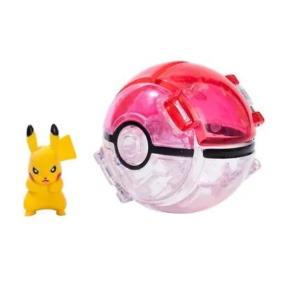 Pokeball Anime Figure Pikachu C Repeat Ball Toy Action Model Gift • $25