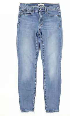 Gap Womens Blue Cotton Skinny Jeans Size 28 In L28 In Regular Button • £10.50