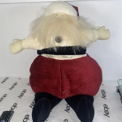 $28 • Buy Woof And Poof Christmas Santa 18” Bearded Santa 2003