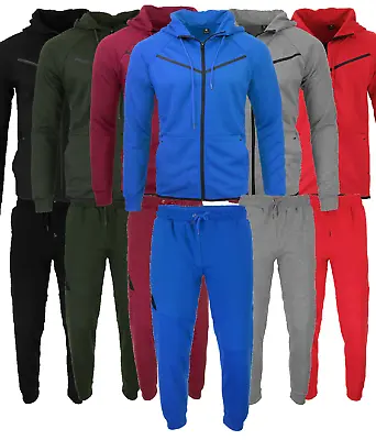 Men’s Tech Fleece Jogging Set Soft Cotton Texture Fleece Sweatsuit High Quality • $49.99